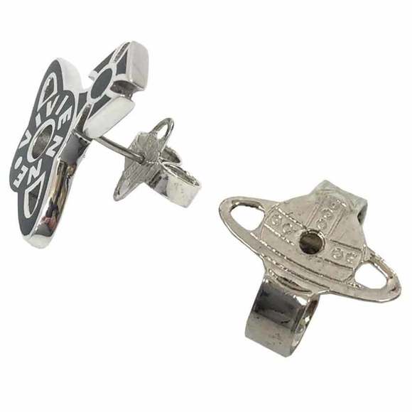 VIVIENNE WESTWOOD Zinaida Orb Earrings 62010286 02W104 ORB Silver Color - Picture 3 of 3